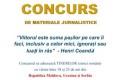 Participă la Concursul de materiale jurnalistice adresat tinerilor români din Republica Moldova, Ucraina şi Serbia!