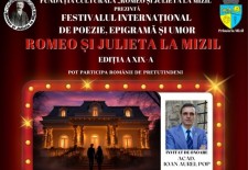Înscrie-te la festivalul literar „Romeo și Julieta la Mizil”, ajuns la ediția a XIX-a!