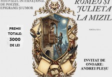 Înscrie-te la festivalul literar „Romeo și Julieta la Mizil”, ajuns la ediția a XX-a!